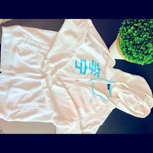 Li-Ning White Sweater Jacket Women’s -Size L